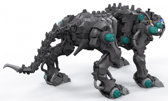 Fang Tiger Model Kit 1/72 Scale | Zoids Highend Master Model | Kotobukiya