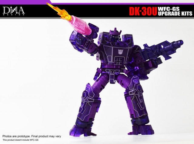 DK-30U Upgrade Kit for WFC-GS Galvatron | Dna Design | Upgrade Kit