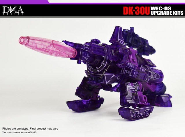DK-30U Upgrade Kit for WFC-GS Galvatron | Dna Design | Upgrade Kit