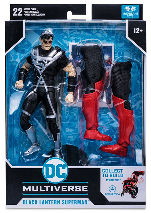 Superman Black Lantern 7-inch Scale | DC Multiverse | McFarlane Toys