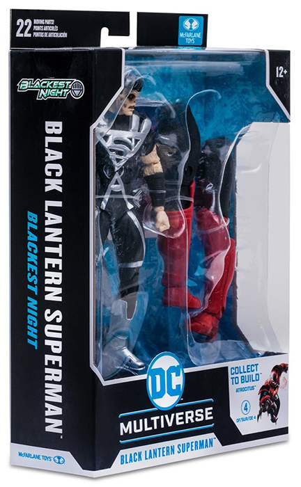 Superman Black Lantern 7-inch Scale | DC Multiverse | McFarlane Toys