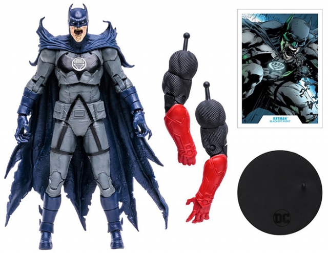 Batman Black Lantern 7-inch Scale | DC Multiverse | McFarlane Toys
