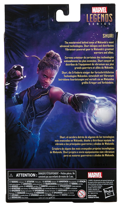 Shuri 6-Inch Scale | Marvel Legends Legacy Collection | Black Panther