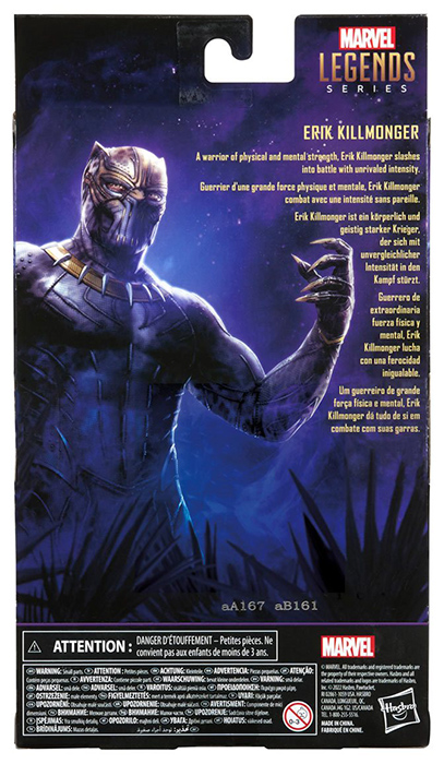 Erik Killmonger 6-Inch Scale | Black Panther | Marvel Legends Legacy Collection