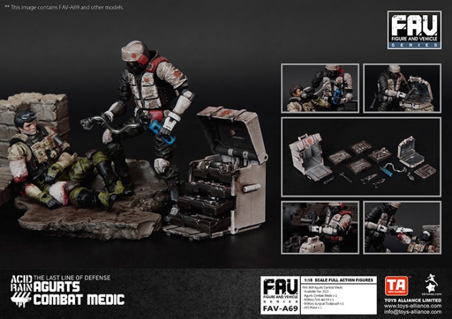 FAV-A69 Agurts Combat Medic 1:18 Scale | Acid Rain FAV