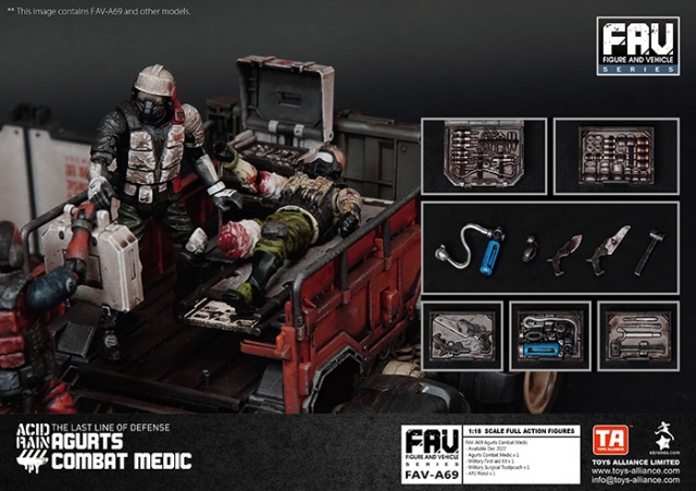FAV-A69 Agurts Combat Medic 1:18 Scale | Acid Rain FAV