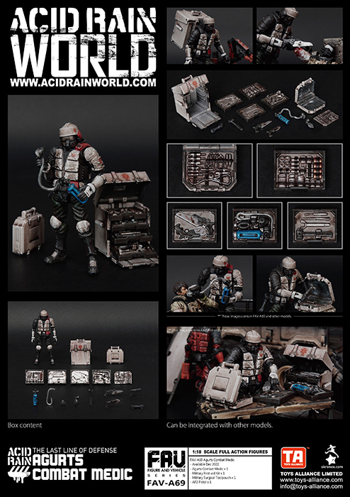 FAV-A69 Agurts Combat Medic 1:18 Scale | Acid Rain FAV