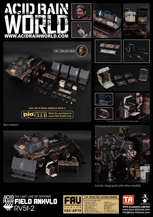 FAV-AP19 Field Ankylo RV5f-2 1:18 Scale | Acid Rain FAV
