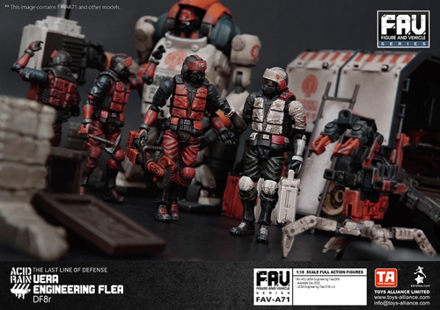 FAV-A71 UERA Engineering Flea DF8r 1:18 Scale | Acid Rain FAV