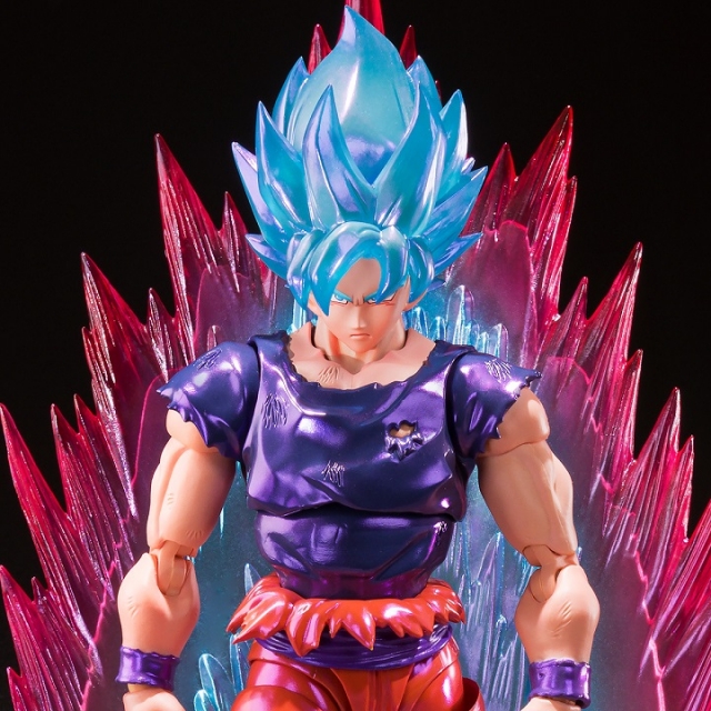 Super Saiyan God Super Saiyan Son Goku Kaio-Ken S.H. Figuarts Event Exclusive Color Edition | Bandai Tamashii Nations | Dragon Ball Z