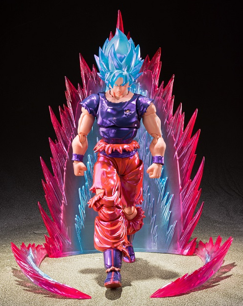 Super Saiyan God Super Saiyan Son Goku Kaio-Ken S.H. Figuarts Event Exclusive Color Edition | Bandai Tamashii Nations | Dragon Ball Z