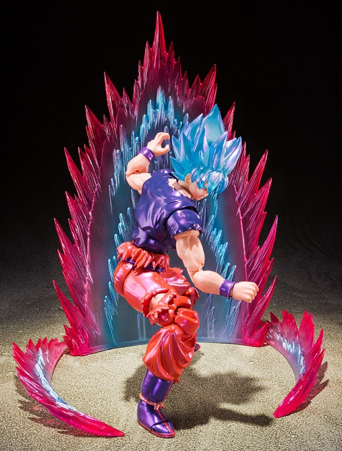 Super Saiyan God Super Saiyan Son Goku Kaio-Ken S.H. Figuarts Event Exclusive Color Edition | Bandai Tamashii Nations | Dragon Ball Z