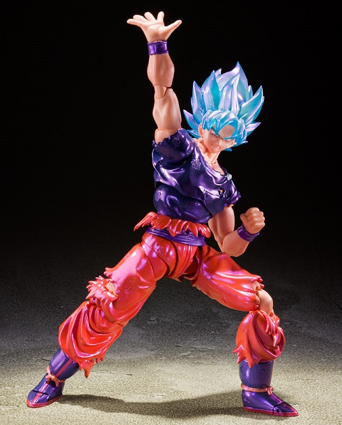 Super Saiyan God Super Saiyan Son Goku Kaio-Ken S.H. Figuarts Event Exclusive Color Edition | Bandai Tamashii Nations | Dragon Ball Z