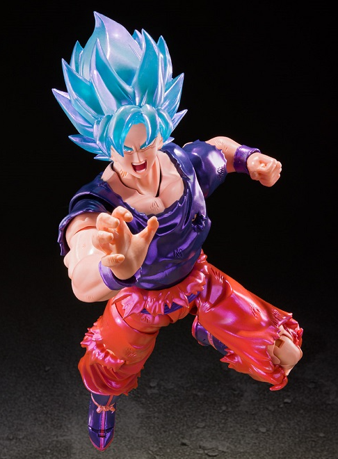 Super Saiyan God Super Saiyan Son Goku Kaio-Ken S.H. Figuarts Event Exclusive Color Edition | Bandai Tamashii Nations | Dragon Ball Z