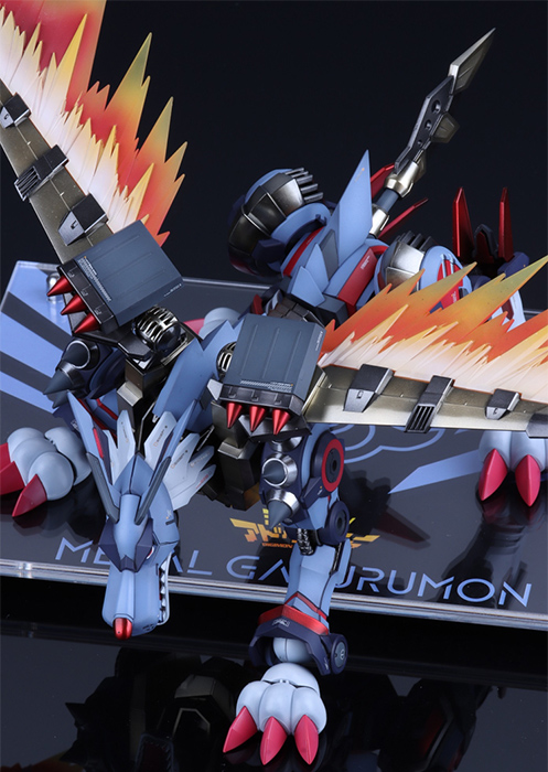 Garurumon Model Kit Amplified | Digimon Adventure | Bandai Spirits