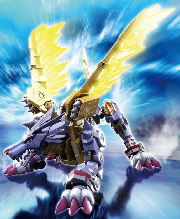 Garurumon Model Kit Amplified | Digimon Adventure | Bandai Spirits