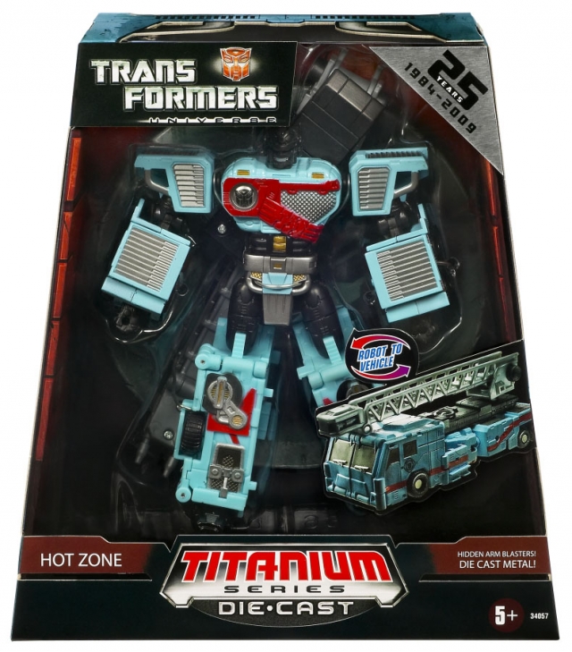 Hot Zone Exclusive 6-Inch | Transformers Titanium Cybetron Heroes