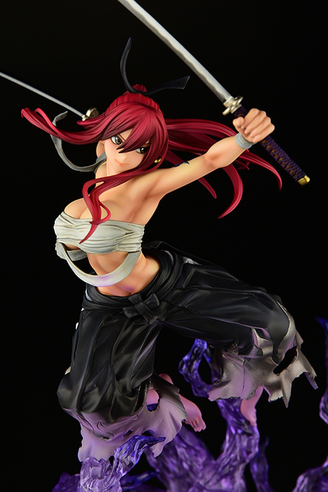 Erza Scarlet the Samurai Shikkoku Version 1/6 Scale | Fairy Tail | Orca Toys