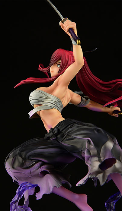 Erza Scarlet the Samurai Shikkoku Version 1/6 Scale | Fairy Tail | Orca Toys