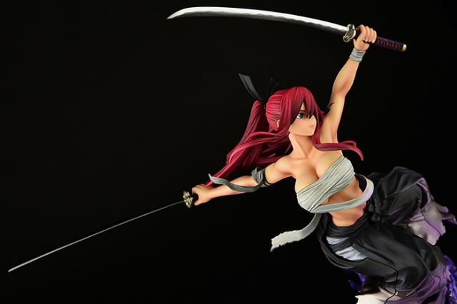 Erza Scarlet the Samurai Shikkoku Version 1/6 Scale | Fairy Tail | Orca Toys