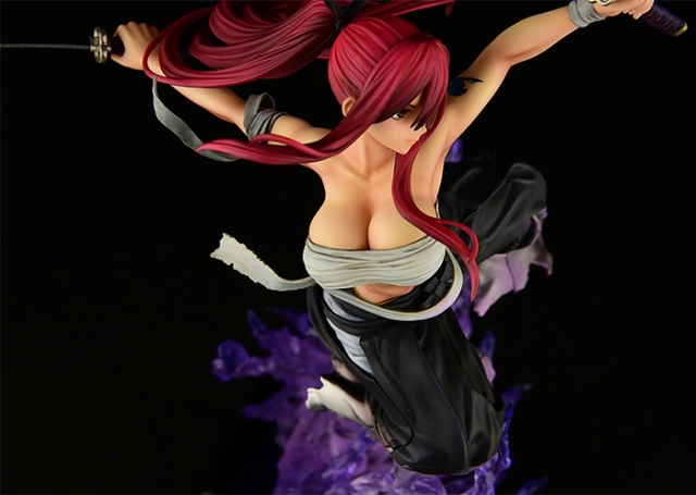 Erza Scarlet the Samurai Shikkoku Version 1/6 Scale | Fairy Tail | Orca Toys