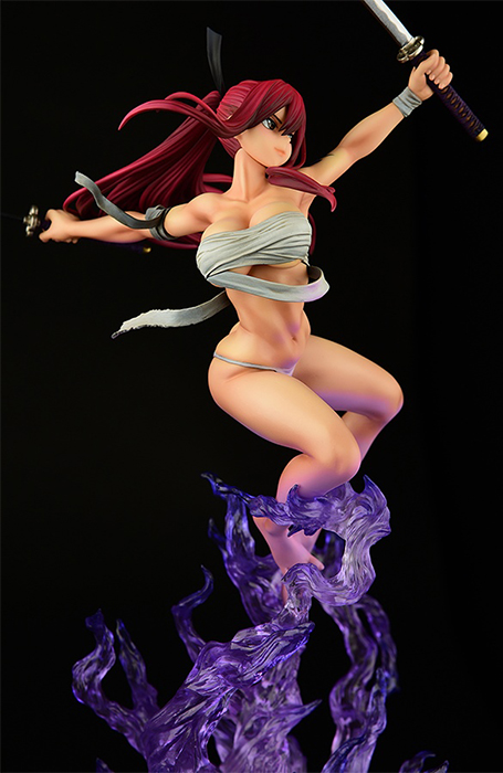 Erza Scarlet the Samurai Shikkoku Version 1/6 Scale | Fairy Tail | Orca Toys