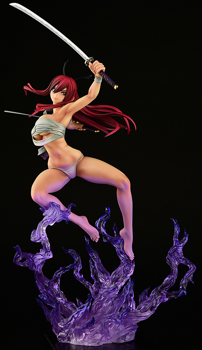 Erza Scarlet the Samurai Shikkoku Version 1/6 Scale | Fairy Tail | Orca Toys