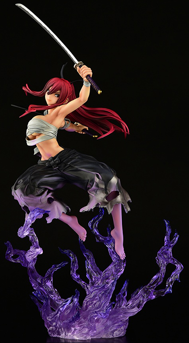 Erza Scarlet the Samurai Shikkoku Version 1/6 Scale | Fairy Tail | Orca Toys