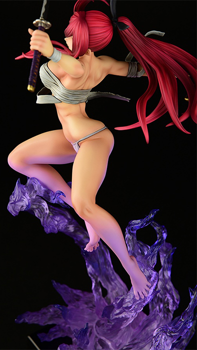 Erza Scarlet the Samurai Shikkoku Version 1/6 Scale | Fairy Tail | Orca Toys