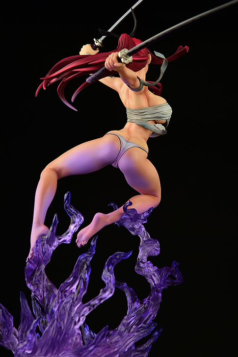 Erza Scarlet the Samurai Shikkoku Version 1/6 Scale | Fairy Tail | Orca Toys