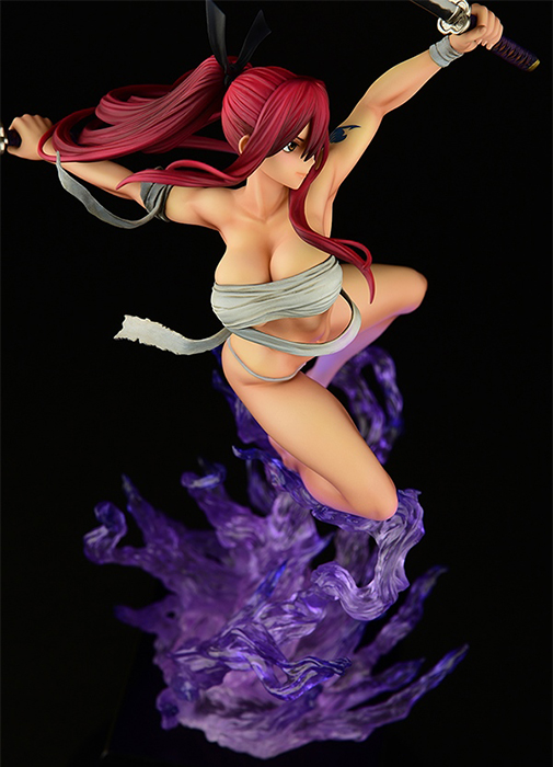 Erza Scarlet the Samurai Shikkoku Version 1/6 Scale | Fairy Tail | Orca Toys