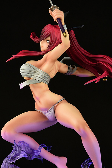 Erza Scarlet the Samurai Shikkoku Version 1/6 Scale | Fairy Tail | Orca Toys