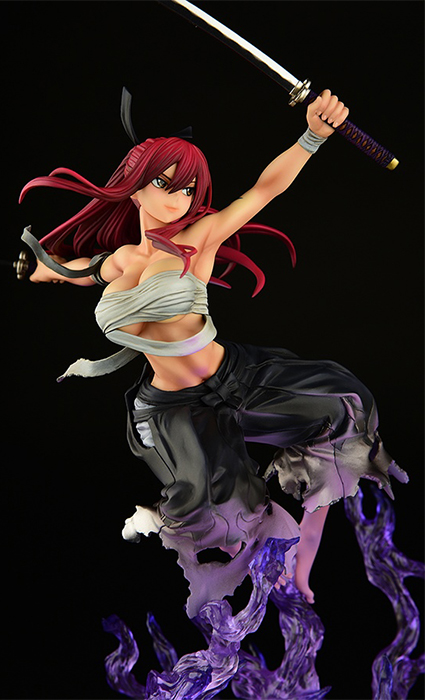 Erza Scarlet the Samurai Shikkoku Version 1/6 Scale | Fairy Tail | Orca Toys