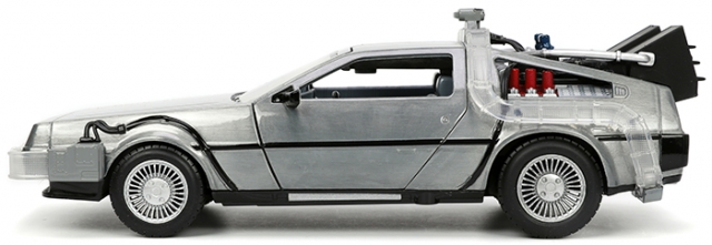 Time Machine 1/24 Scale Hollywood Rides | Back to the Future | Jada Toys