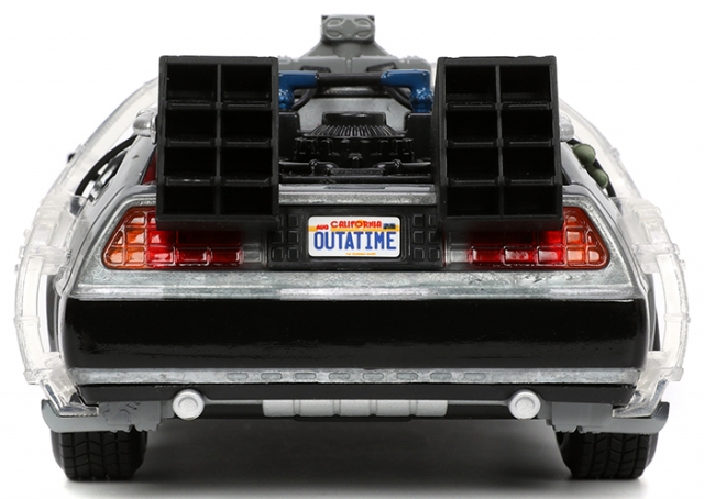 Time Machine 1/24 Scale Hollywood Rides | Back to the Future | Jada Toys