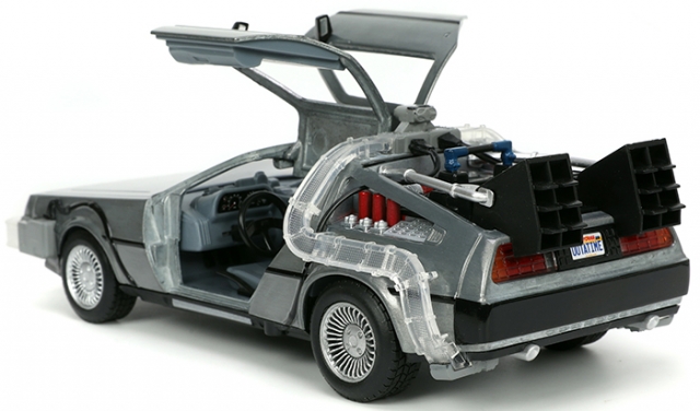 Time Machine 1/24 Scale Hollywood Rides | Back to the Future | Jada Toys
