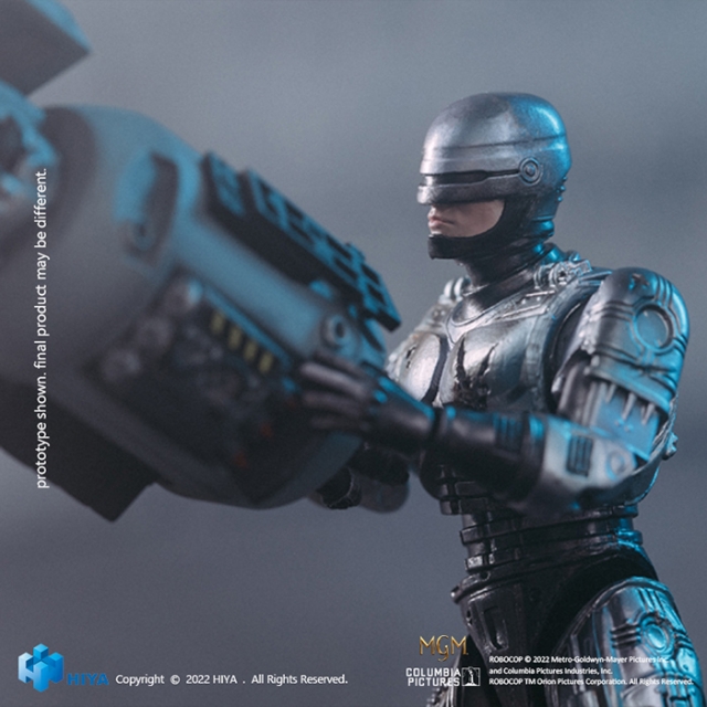 ED-209 and Robocop Battle Damaged SDCC 2022 Exclusive 1:18 Scale | Robocop | Hiya Toys