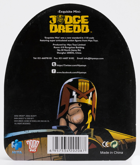 Judge Dredd vs Judge Death SDCC 2022 PX Previews Exclusive 1/18 Scale | 2000 AD Judge Dredd | Hiya Toys
