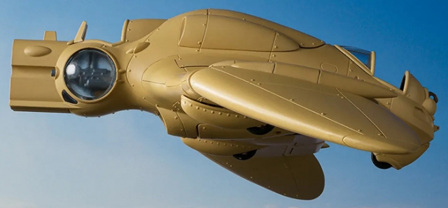 Gunship with Mowe Glider Souzou Galleria | Nausicaa of the Valley of the Wind | Bandai Spirts