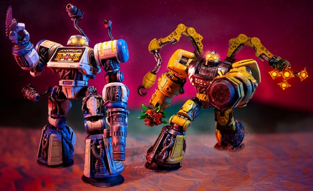 Maxx Steele and Wrecker | Robo Force | The Nacelle Company