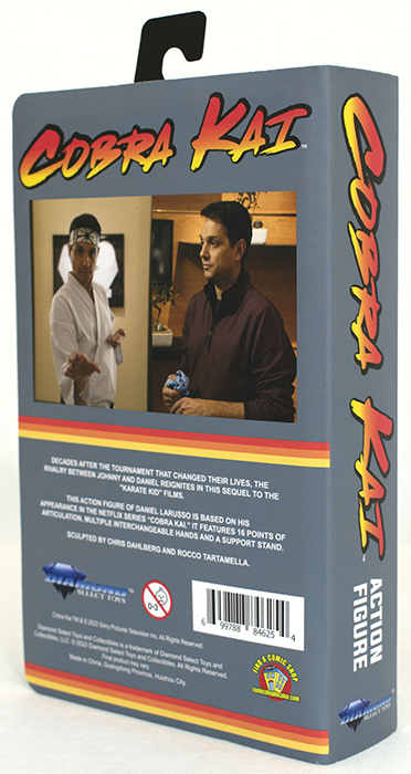 Daniel LaRusso VHS SDCC 2022 Exclusive | The Karate Kid: Cobra Kai | Diamond Select Toys