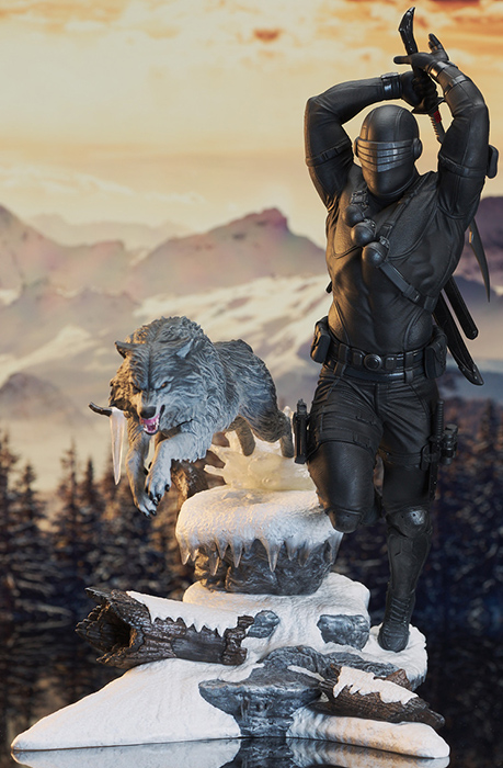 Snake Eyes & Timber Gallery Diorama | G.I. Joe | Diamond Select Toys 