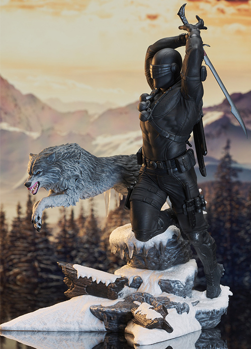 Snake Eyes & Timber Gallery Diorama | G.I. Joe | Diamond Select Toys 