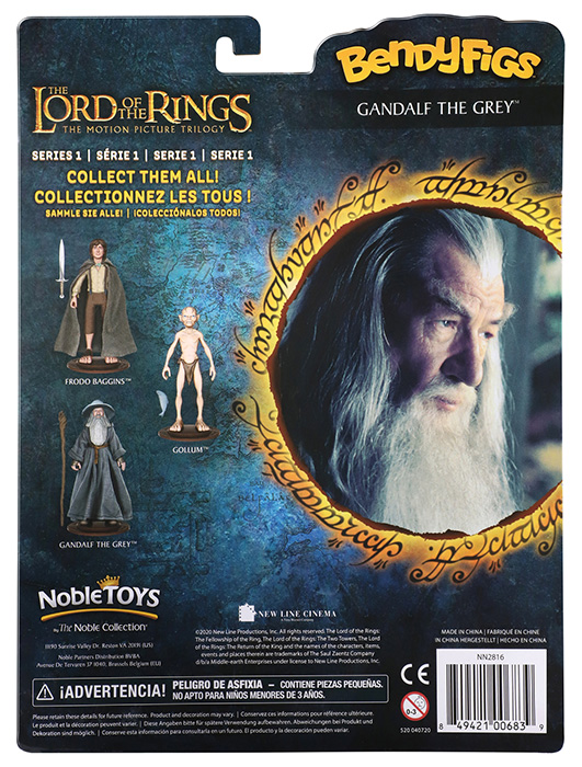 Gandalf the Grey BendyFigs | The Lord Of The Rings | The Noble Collection