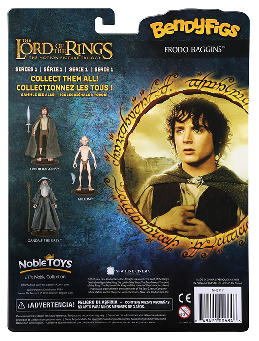 Frodo Baggins BendyFigs | The Lord Of The Rings | The Noble Collection