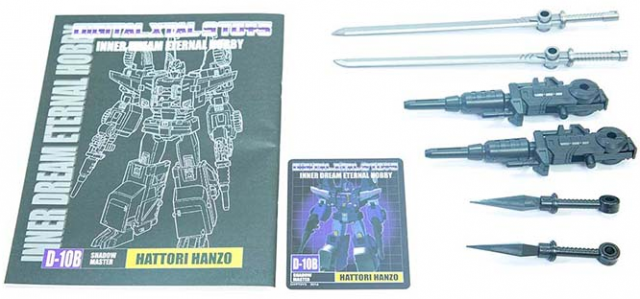 D10B Black Hanzo  | DX9 Toys