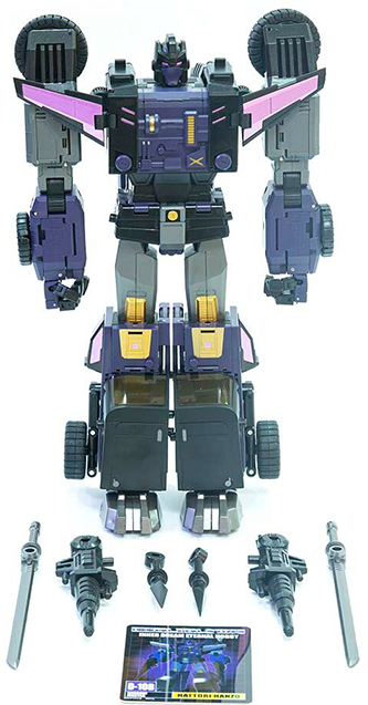 D10B Black Hanzo  | DX9 Toys