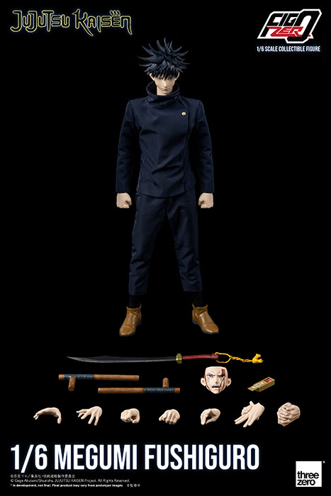 Megumi Fushiguro 1:6 Scale Figure | Jujutsu Kaisen | Threezero
