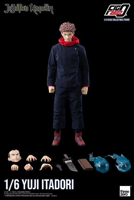 Yuji Itadori 1:6 Scale Figure | Jujutsu Kaisen | Threezero
