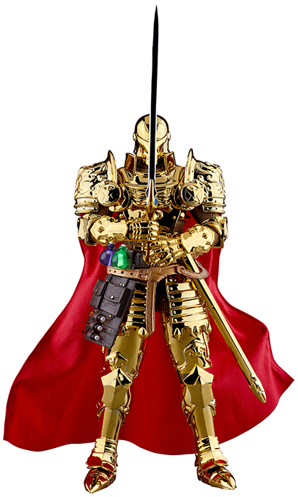 DAH-046SP Medieval Knight Iron Man Golden Version PX Previews Exclusive Dynamic 8ction Heroes | Marvel | Beast Kingdom